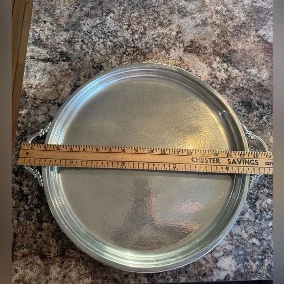 Handmade pewter piece from the Shirley Pewter Shop - Picture 6 of 7